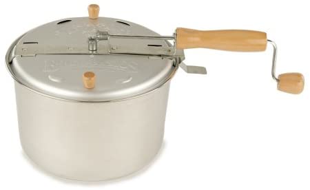 Aluminum Stove-top Popcorn Popper