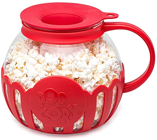 Glass Popcorn Popper