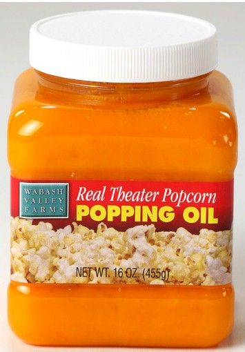 Real Theater Popcorn Popping Oil